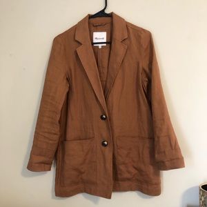 Madewell Linen Dorset Blazer